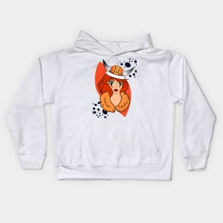 Viking princess Kids Hoodie